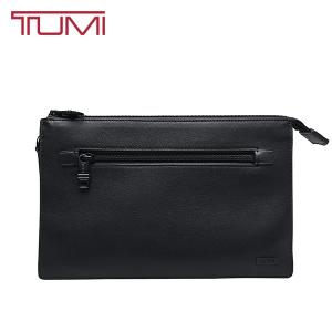 TUMI（トゥミ） クラッチバッグ セカンドバッグ ポーチ 本革 エンボス
