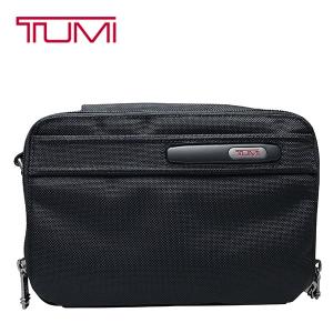 TUMI（トゥミ） クラッチバッグ セカンドバッグ ポーチ 本革 エンボス