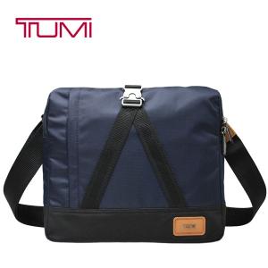 TUMI バッグ トゥミ タブレット収納 ショルダーバッグ 斜め掛け ネイビー【55800 MIDO】【アーリントン トップ ジップ クロスボディ】【送料無料】｜ocinc