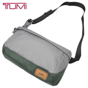 TUMI ボディバッグ トゥミ ウエストポーチ ショルダーバッグ 斜め掛け グレー【55819 STO】【ワーウィック ウエスト スリング】【送料無料】｜ocinc