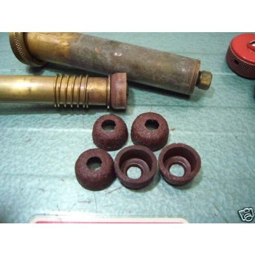 M-1950・M-1942  ミリタリーストーブ(ＧＩ)用 レザー革ポンプカップ 5個セット