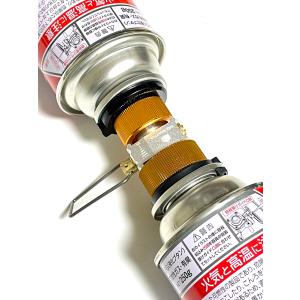 CB缶同士の取りまとめに便利ガスアダプター 3点セット