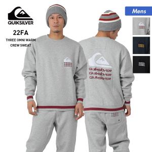 QUIKSILVER/クイックシルバー メンズ トレーナー 長袖 スウェット スエット 裏起毛 トップス QPO224057｜ocstyle