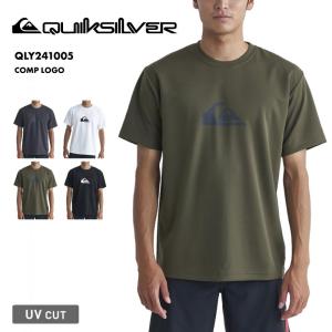 QUIKSILVER/クイックシルバー メンズ 半袖ラッシュガードTシャツ COMP LOGO 24SS 2024 SPRING QLY241005