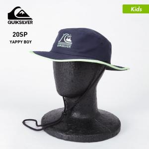 QUIKSILVER/クイックシルバー キッズ サーフハット 帽子 ぼうし アウトドア 紐付き ビーチハット 男の子 ブランド ロゴ AQKHA03284