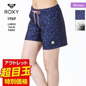 ROXY/ロキシー レディース ミドル丈 サーフパンツ ボードショーツ サーフトランクス 水着 みずぎ サーフショーツ 柄 RBS191036