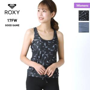 ROXY/ロキシー レディース カップ付き タンクトップ スポーツブラ フィットネスウェア インナー 吸汗速乾 ジム ヨガ RDK174102