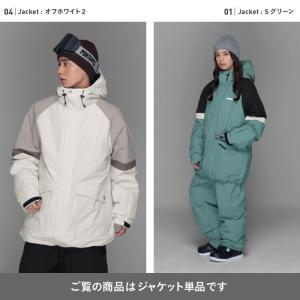 スノーボードウェア メンズ ジャケット単品 ス...の詳細画像3