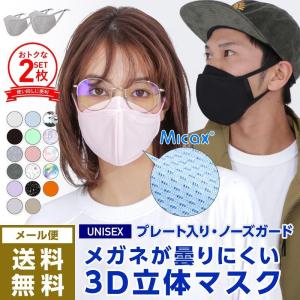 2枚セット 3D立体マスク めがね 曇りにくいマスク 洗える 息がしやすい 夏マスク 小顔効果 大人用 子供用 小さめ 大きめ 立体的 PAA-89M_2p｜ocstyle