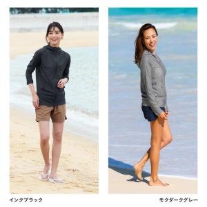 ラッシュガード レディース フード付き UPF...の詳細画像2