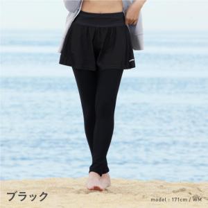 ラッシュガード レディース スカート付き レギ...の詳細画像2