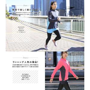 ランニングウェア レディース パンツ単品 ミド...の詳細画像3