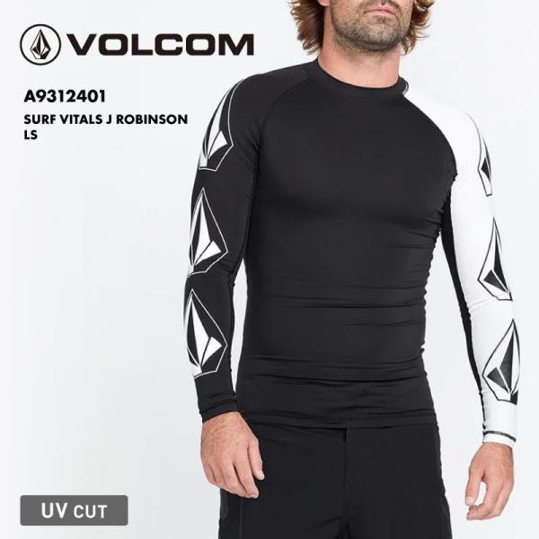 VOLCOM/ボルコム メンズ 長袖ラッシュガードTシャツ UVカット UVCUT 水着 海 A93...