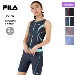FILA/フィラ レディース タンキニ 水着 上下2点セット