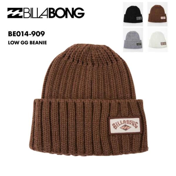 ビラボン ニット帽 レディース LOW GG BEANIE 2024 FALL ニットキャップ ビー...