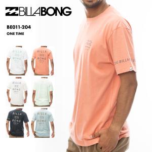 BILLABONG/ビラボン メンズ Tシャツ ONE TIME 2024 SPRING 半袖 ティーシャツ クルーネック オシャレ コットン 新作 BE011-204の商品画像
