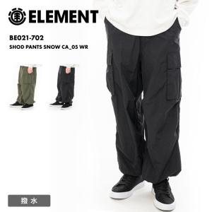 ELEMENT/エレメント メンズ スケートボードパンツ 撥水 SHOD PANTS SNOW CA_05 WR カーゴパンツ 撥水パンツ スケーター BE021-702｜OC STYLE