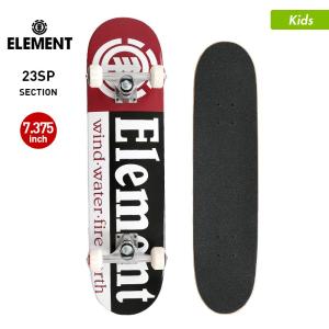 ELEMENT/エレメント キッズ スケートボードデッキ 7.375インチ スケボー ギア デッキ トラック ウィール付き 完成品 BD027-408｜ocstyle