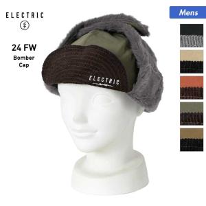 ELECTRIC/エレクトリック メンズ ボンバーキャップ E24F22 耳当て付 ボア 帽子 防寒 スキー スノーボード スノボ 男性用 ブランド｜ocstyle