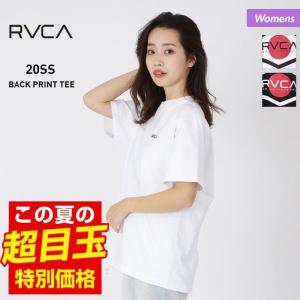 【SALE】 RVCA/ルーカ レディース 半袖 半そで Tシャツ ティーシャツ トップス ロゴ BA043-246｜ocstyle