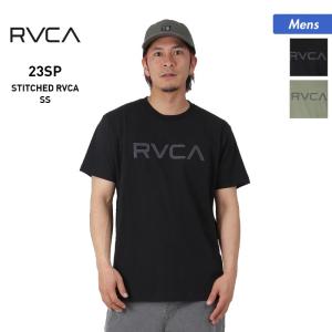 RVCA/ルーカ メンズ 半袖 半そで Tシャツ ティーシャツ トップス クルーネック ロゴ BD041-238｜ocstyle