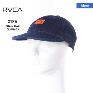 【SALE】 RVCA/ルーカ メンズ キャップ 帽子 ベースボールキャップ デニム ぼうし 紫外線対策 サイズ調節可能 アジャスター アウトドア BB042-912｜ocstyle