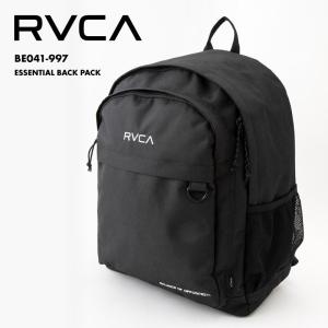 RVCA/ルーカ メンズ バックパック 30L ESSENTIAL BACK PACK 2024 SPRING リュックサック リュック 通勤 通学 ブラック  BE041-997｜ocstyle