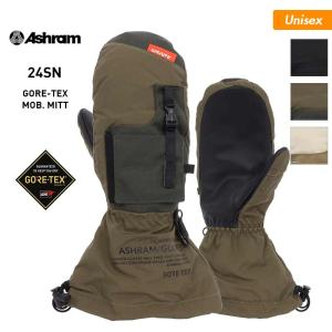 ASHRAM/アシュラム メンズ レディース GORE-TEX スノーグローブ MOB_MITT スノーボード ゴアテックス グローブ 防寒 手袋 ポケット付｜ocstyle