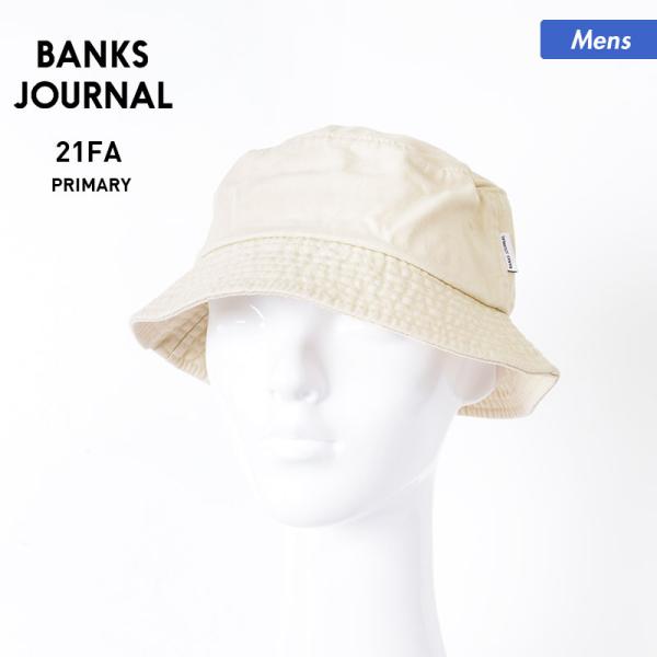 【SALE】 BANKS JOURNAL/バンクスジャーナル メンズ バケットハット 帽子 コットン...