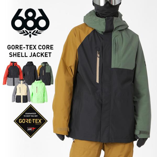 686/シックスエイトシックス メンズ GORE-TEX スノーボードウェア ジャケット 単品 M2...