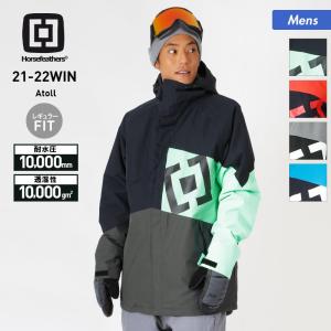 Horsefeathers/ホースフェザーズ メンズ スノーボードウェア ジャケット 単品 スノージャケット スノボウェア スキーウェア ウエア 上 Atoll