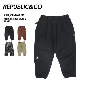 REPUBLIC スノーボードパンツ 黒　Ｌ REPUBLIC リパブリック WIDE EAZY PANTS スノーボード ウェア パンツ
