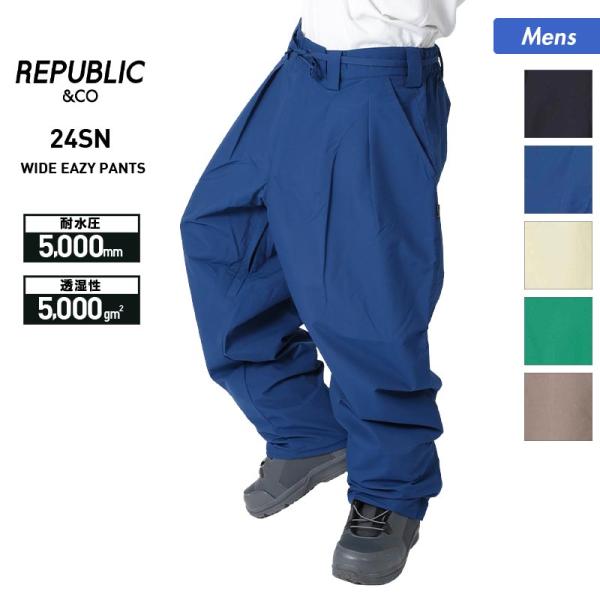 Republic &amp; Co/リパブリック メンズ スノーウェア パンツ WIDE_EAZY_PANT...