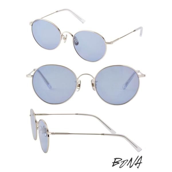 A.D.S.R. BONA 07 SILVER (Lt.BLUE) / ボナ サングラス ボストン ...