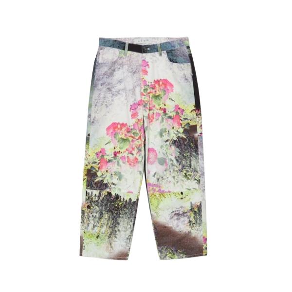 bal LOOSE FIT OX 5P JEAN FLOWER GARDEN