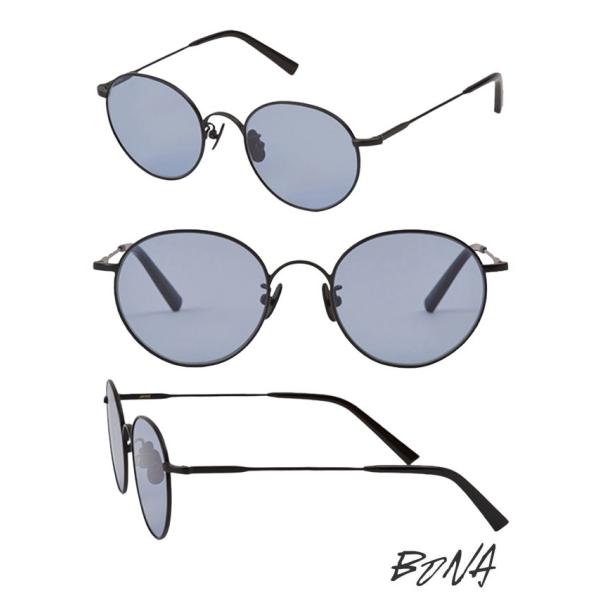 A.D.S.R. BONA 01 MATTE BLACK (Lt.BLUE) / ボナ サングラス ...