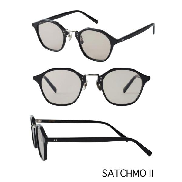 A.D.S.R. SATCHMO II 01s SHINY BLACK/SILVER (Lt.BRO...