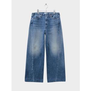 TANAKA（タナカ） ジーンズ WORK JEAN TROUSERS BLACK メンズ