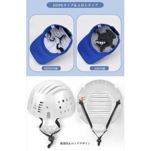 ヘルメット 自転車 内蔵 帽子 キャップ 帽子...の詳細画像3