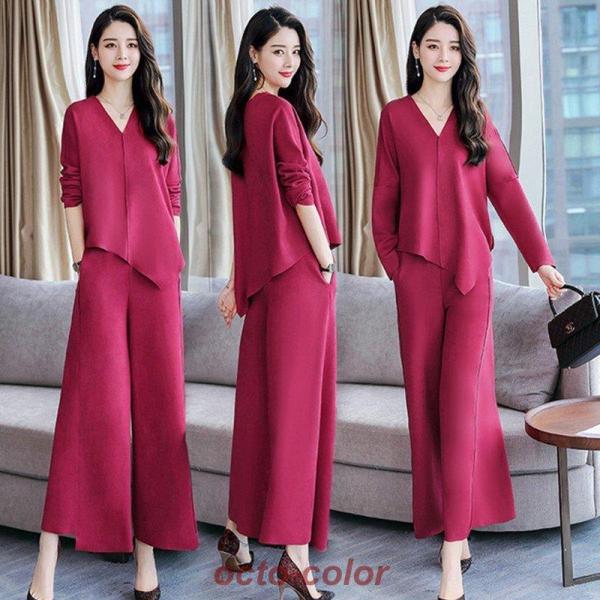 卒業式スーツ レディース ママ 30代 セレモニースーツ フォーマル パンツセット 春 2点セット ...