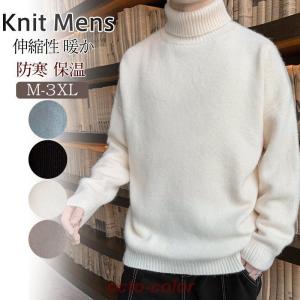 敬老の日 Pierucci(ピエルッチ)裏シャギー付タートルネックセーター2