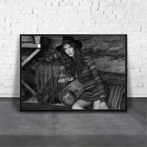 アートパネル 街並み モノクロ おしゃれ 飾り モダン 壁掛け 額付