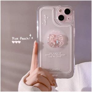 iPhone14 ケース クリア リボン iPh...の商品画像