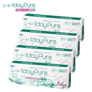 4箱 ワンデー 乱視用 コンタクトレンズ シード SEED ワンデーピュアうるおいプラスワンデー 乱...