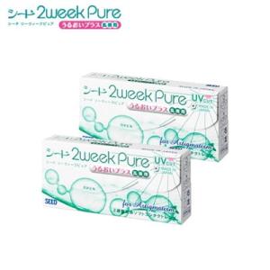 2箱 乱視用コンタクトレンズ シード SEED 2ウィークピュアうるおいプラス乱視用 6枚入り 2箱...