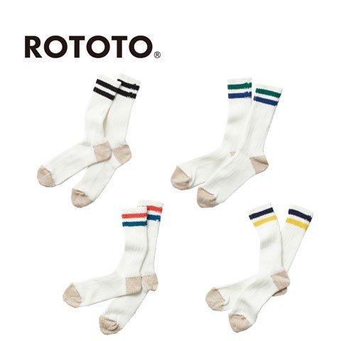 [SALE / セール20%off]ロトト リブクルーソックス ｜ROTOTO O.S. RIBBE...