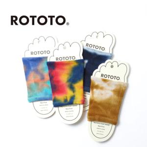 ロトト フットバンドタイダイ ｜ROTOTO FOOT BAND TIE DYE｜od-onlinestore