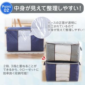 収納袋 衣装ケース 収納ボックス 収納ケース ...の詳細画像4