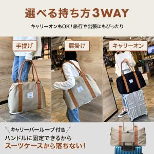 ボストンバッグ 大容量 旅行 修学旅行 メンズ...の詳細画像3