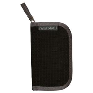 mont-bell モンベル ミニジップワレット/BK 1123770 ブラック 二つ折り財布 ファッション メンズファッション ファッション小物 ポーチ 小物バッグ